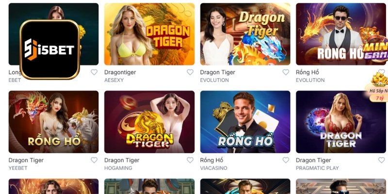 Giới thiệu sản phẩm Rồng Hổ i5BET đình đám