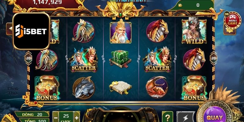 Nguyên tắc chơi Slot game Sơn Tinh Thuỷ Tinh