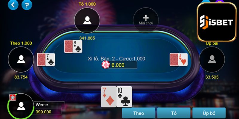 Sức hấp dẫn từ game bài Xì Tố online